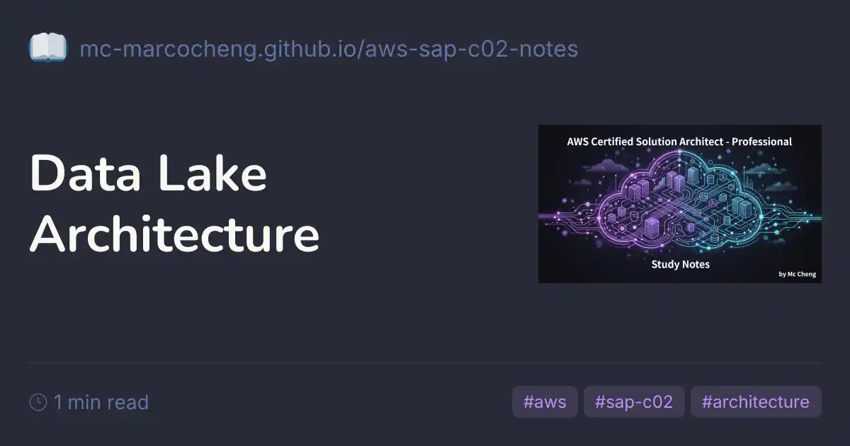 Data Lake Architecture